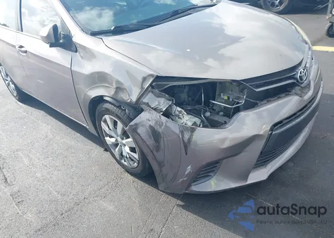2015 Toyota Corolla Le from USA, damaged, VIN 5YFBURHE9FP335953